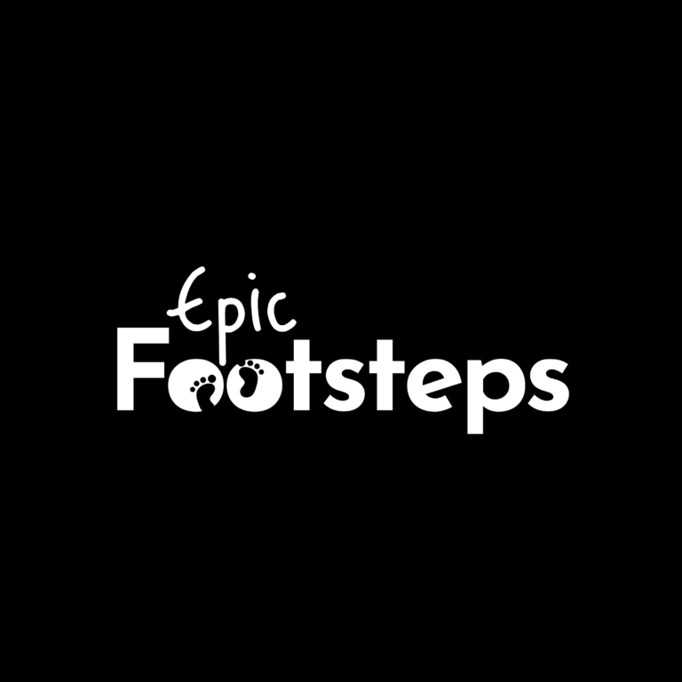 Epic Footsteps Black Photo