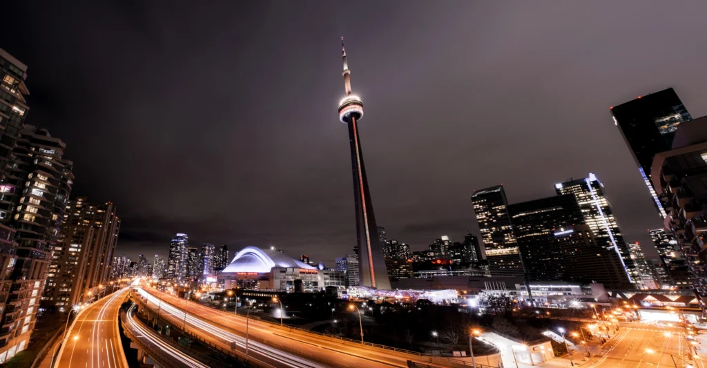 Vibrant Nightlife Of Toronto