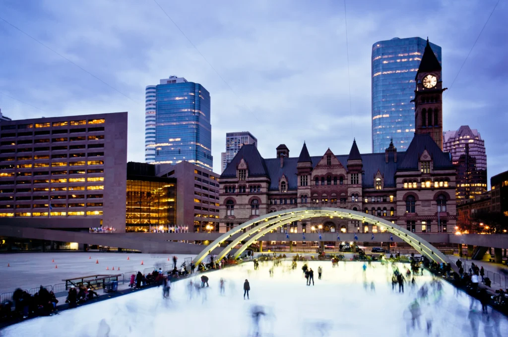 Winter in Nathan Phillips Square