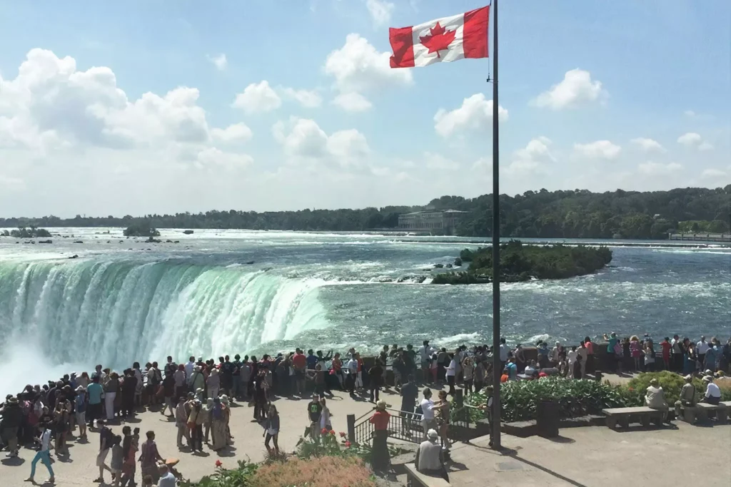 Afternoon at Niagara falls