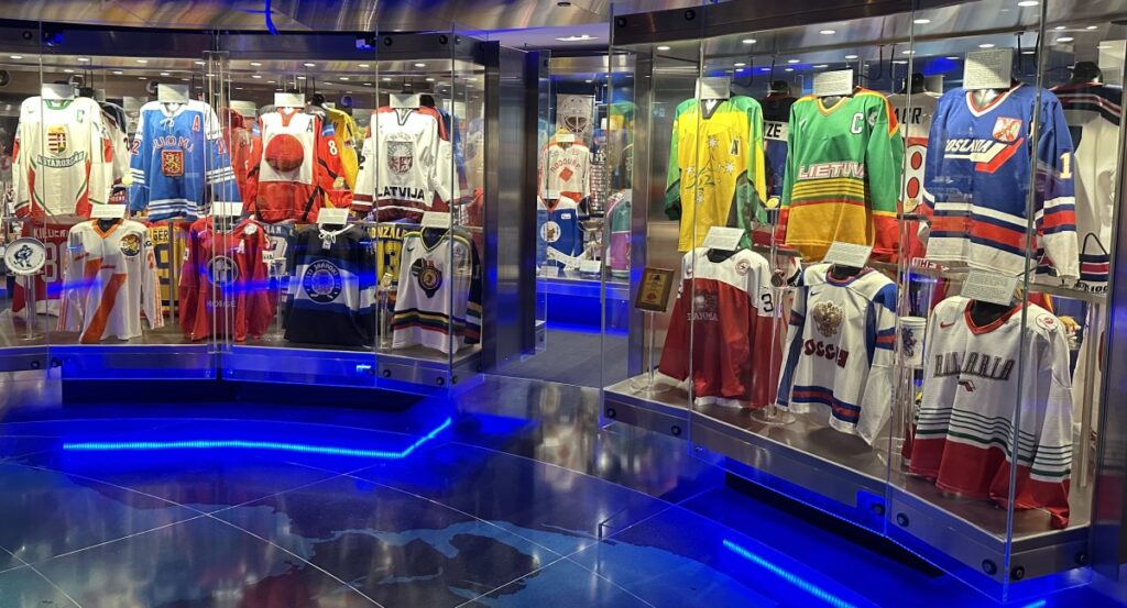 Hockey Hall of Fame Display