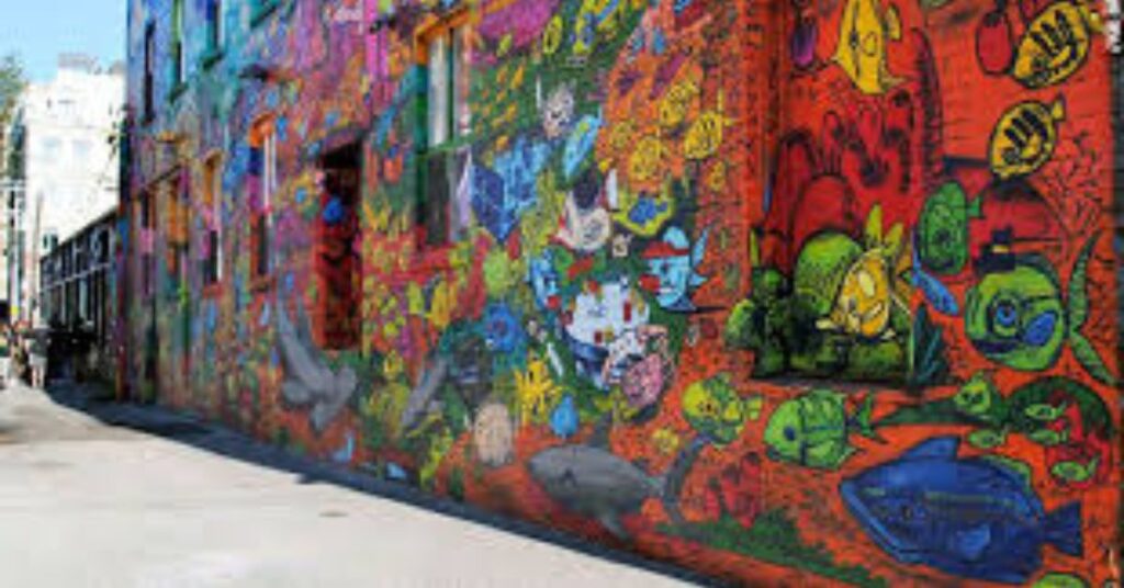 graffiti alley torontoa